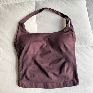 DFYNE Impact Halter Top - Espresso - small